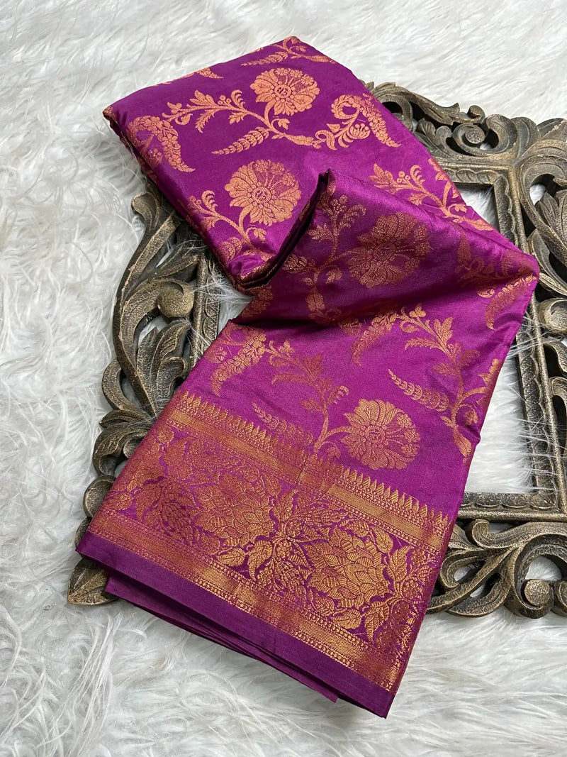 Traditional Softsilk Exclusive Banarasi Saree