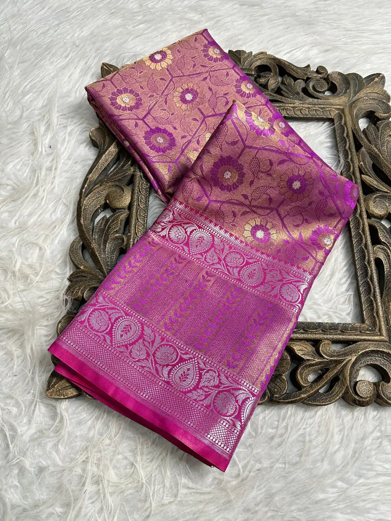 Traditional Softsilk Exclusive Banarasi Saree