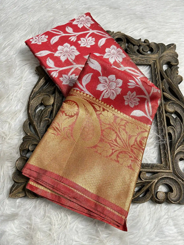 Traditional Softsilk Exclusive Banarasi Saree