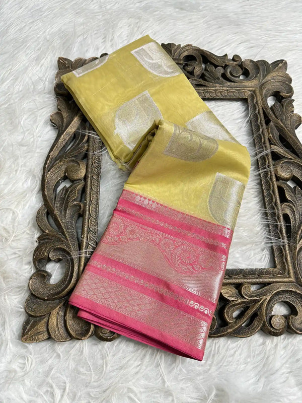 Traditional Softsilk Exclusive Banarasi Saree