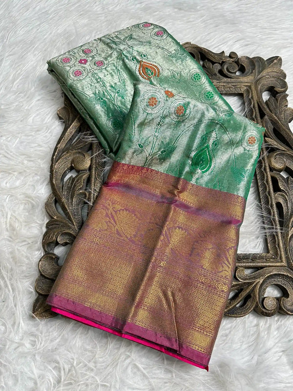 Traditional Softsilk Exclusive Banarasi Saree