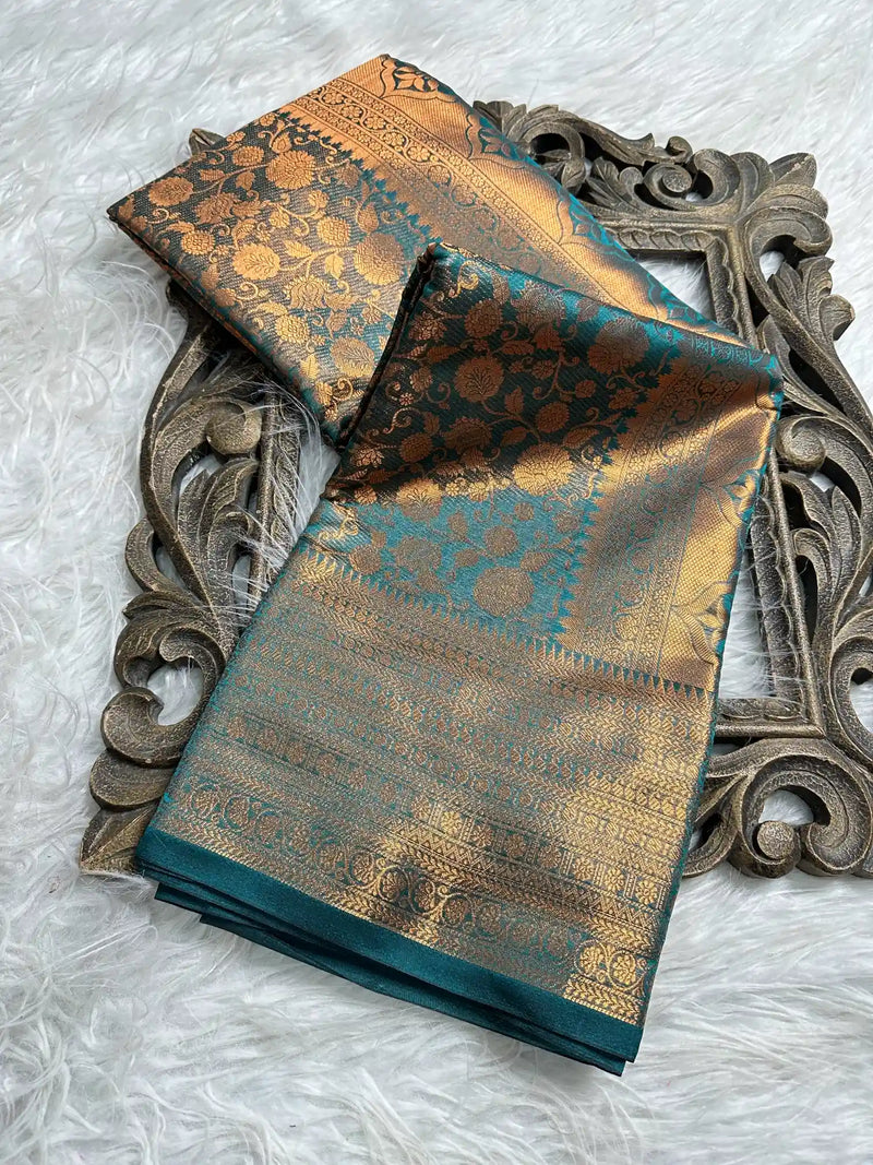 Traditional Softsilk Exclusive Banarasi Saree