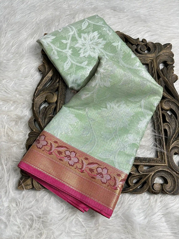 Traditional Softsilk Exclusive Banarasi Saree