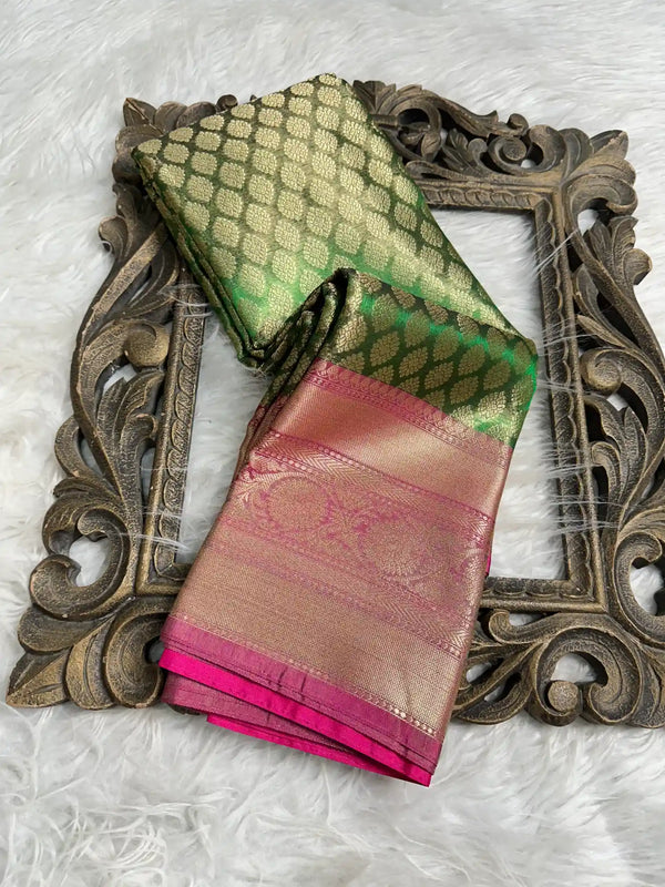 Traditional Softsilk Exclusive Banarasi Saree