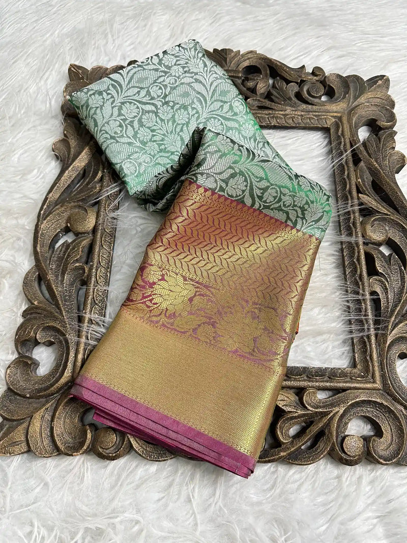 Traditional Softsilk Exclusive Banarasi Saree