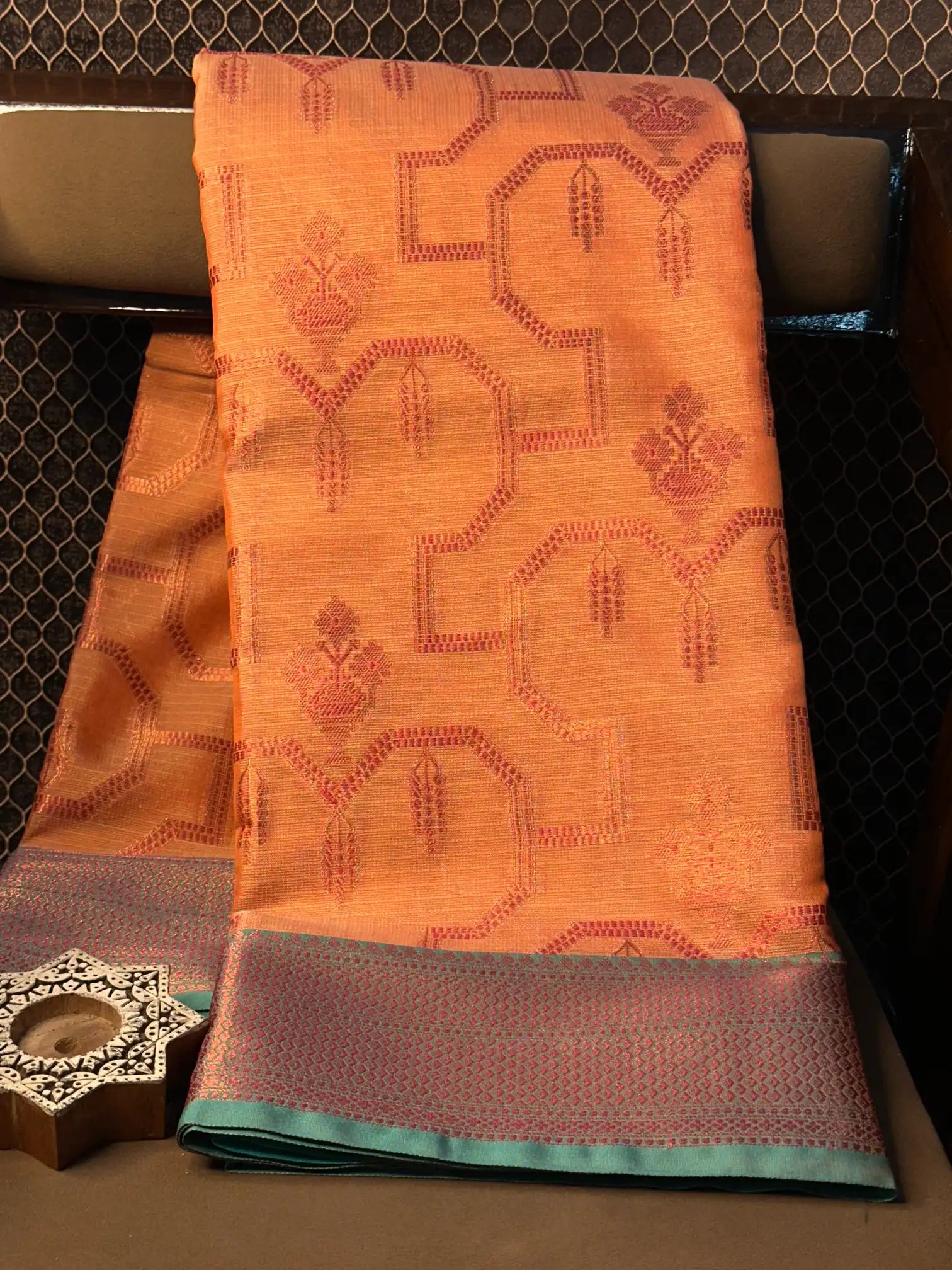 Contemporary Weave Softsilk Heritage Banarasi Saree