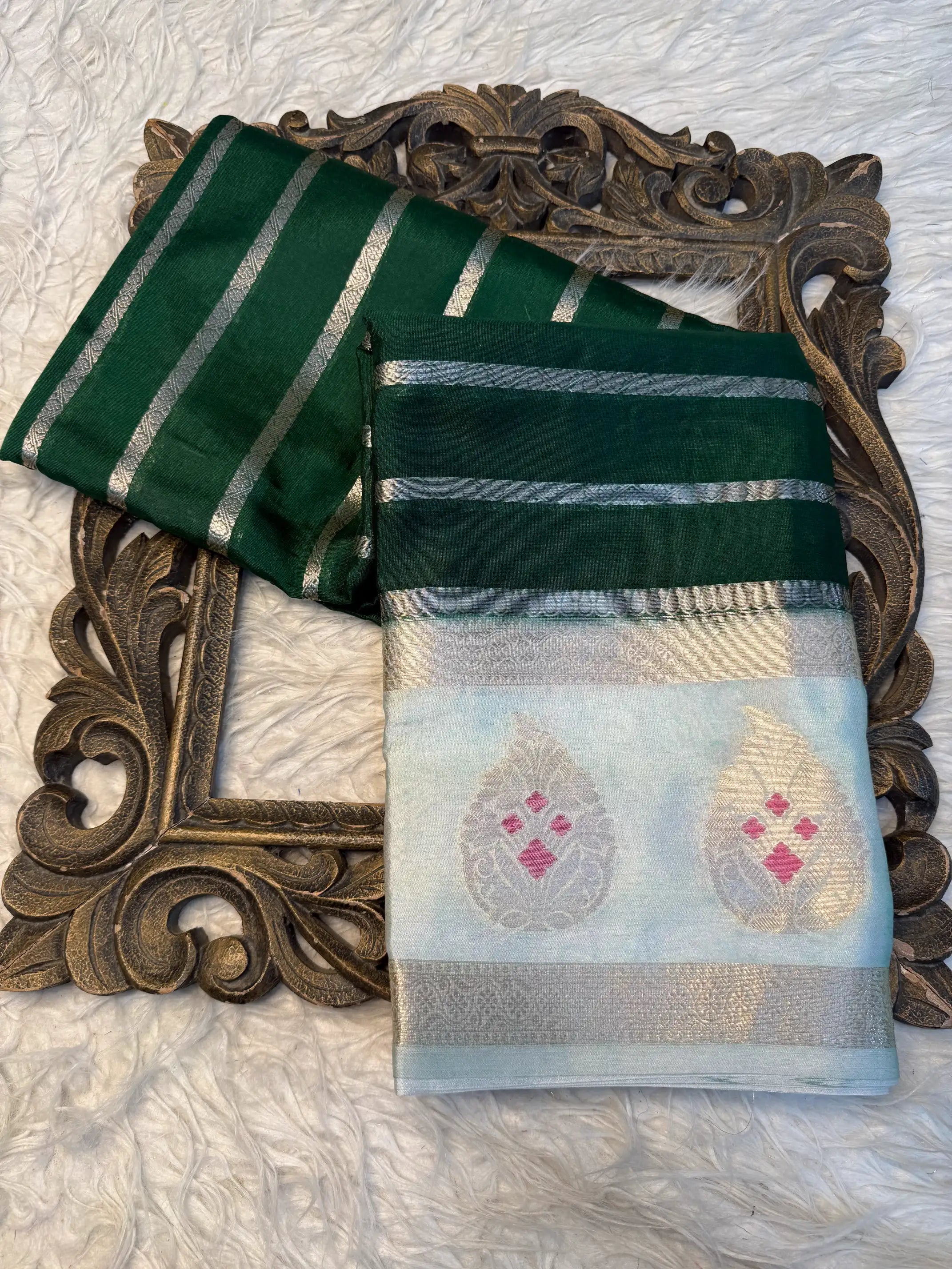 Traditional Weave Softsilk Banarasi Saree