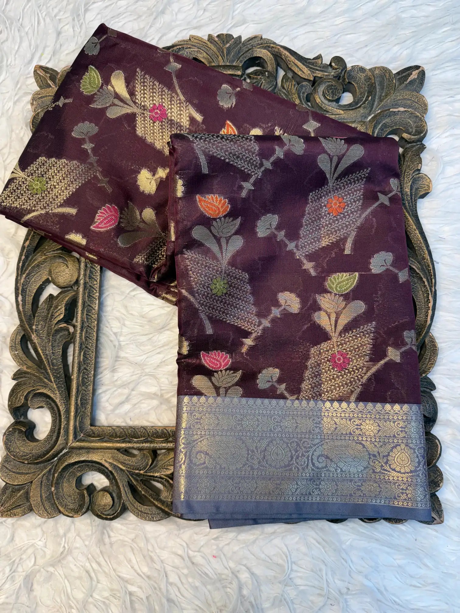 Traditional Weave Softsilk Banarasi Saree