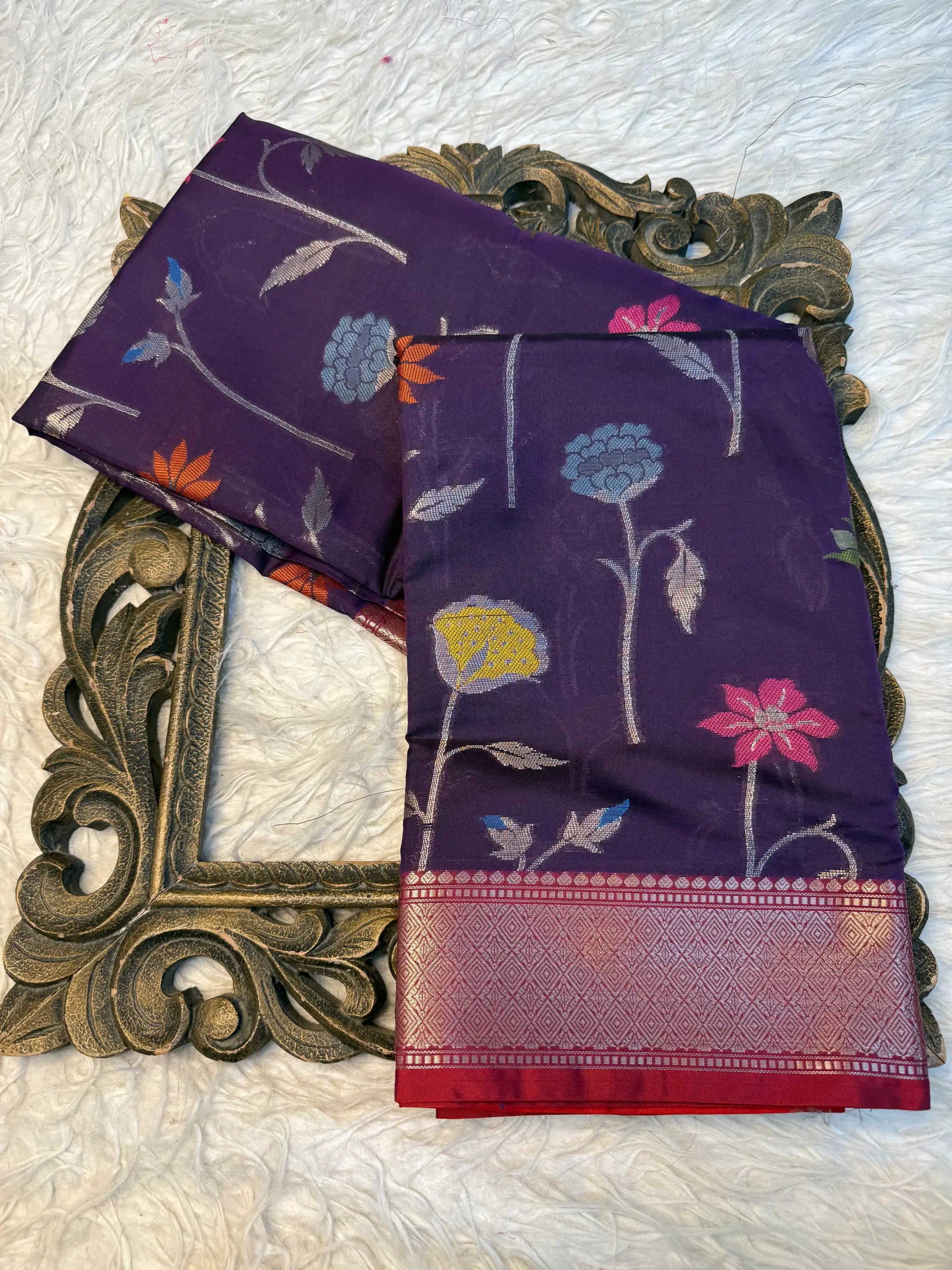 Traditional Weave Softsilk Banarasi Saree