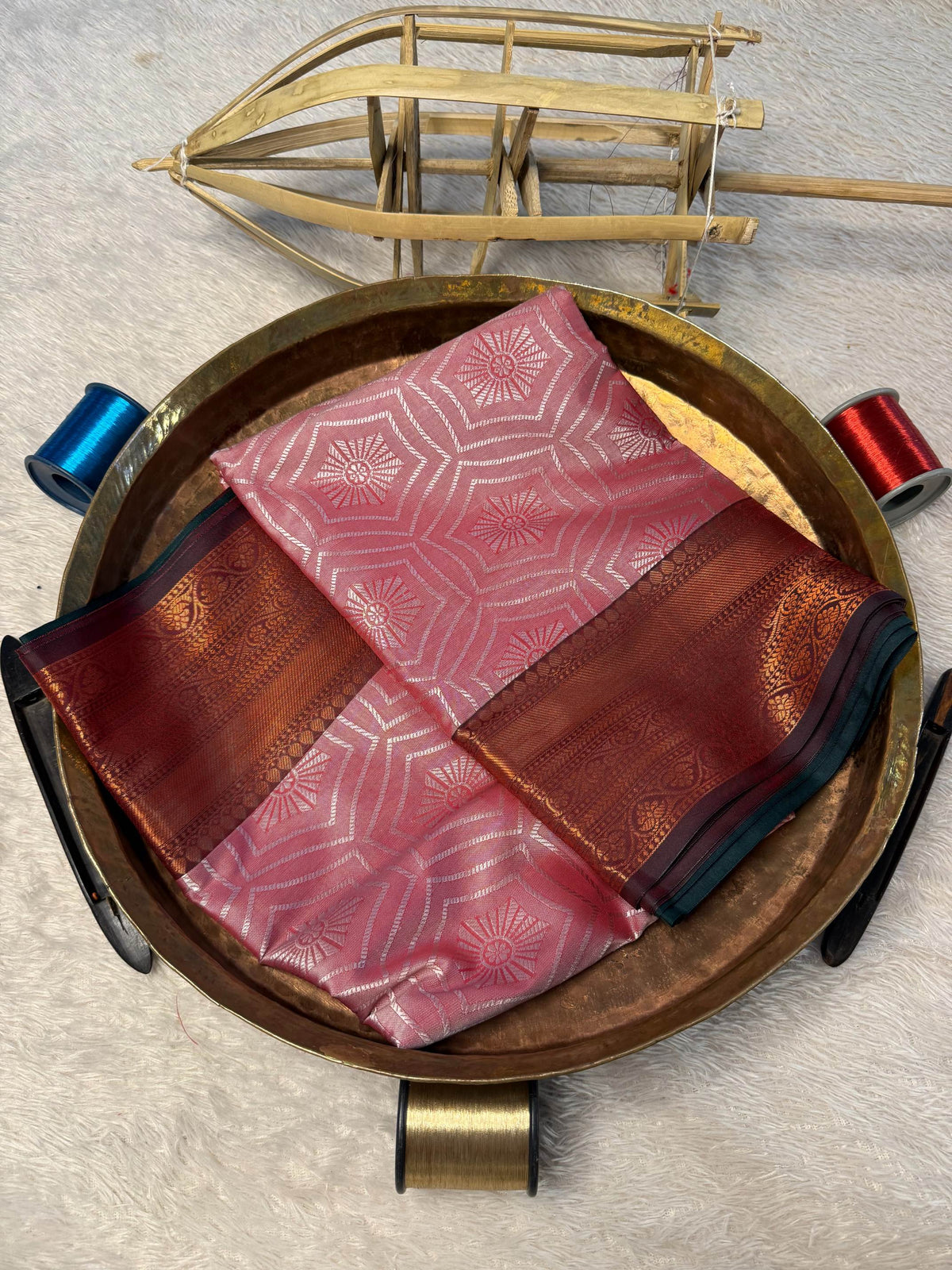 Premium Contemperory Weave Softsilk Banarasi Saree