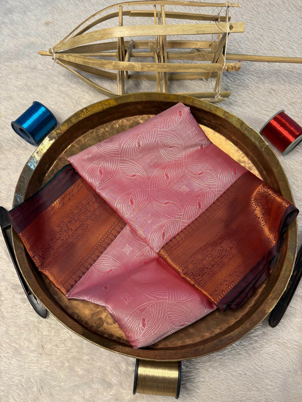 Eccentric zari weave Softsilk Banarasi Saree