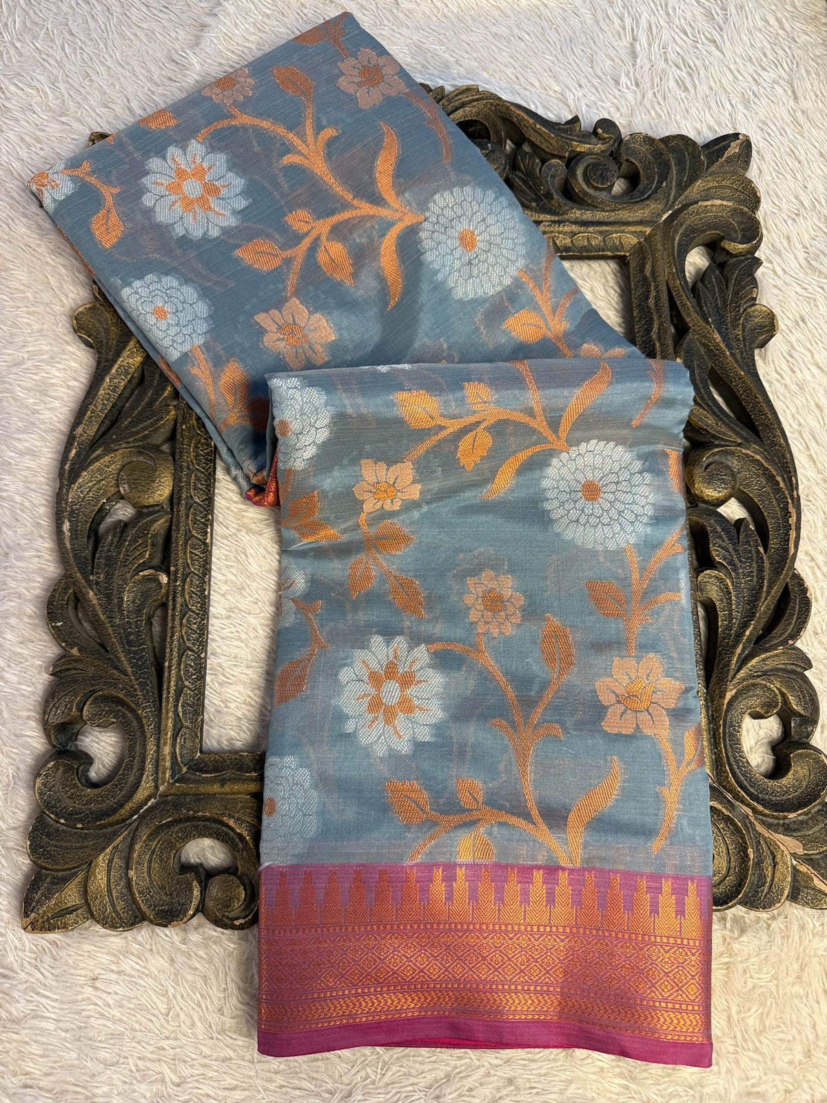 Latest Softsilk Exclusive Banarasi Saree