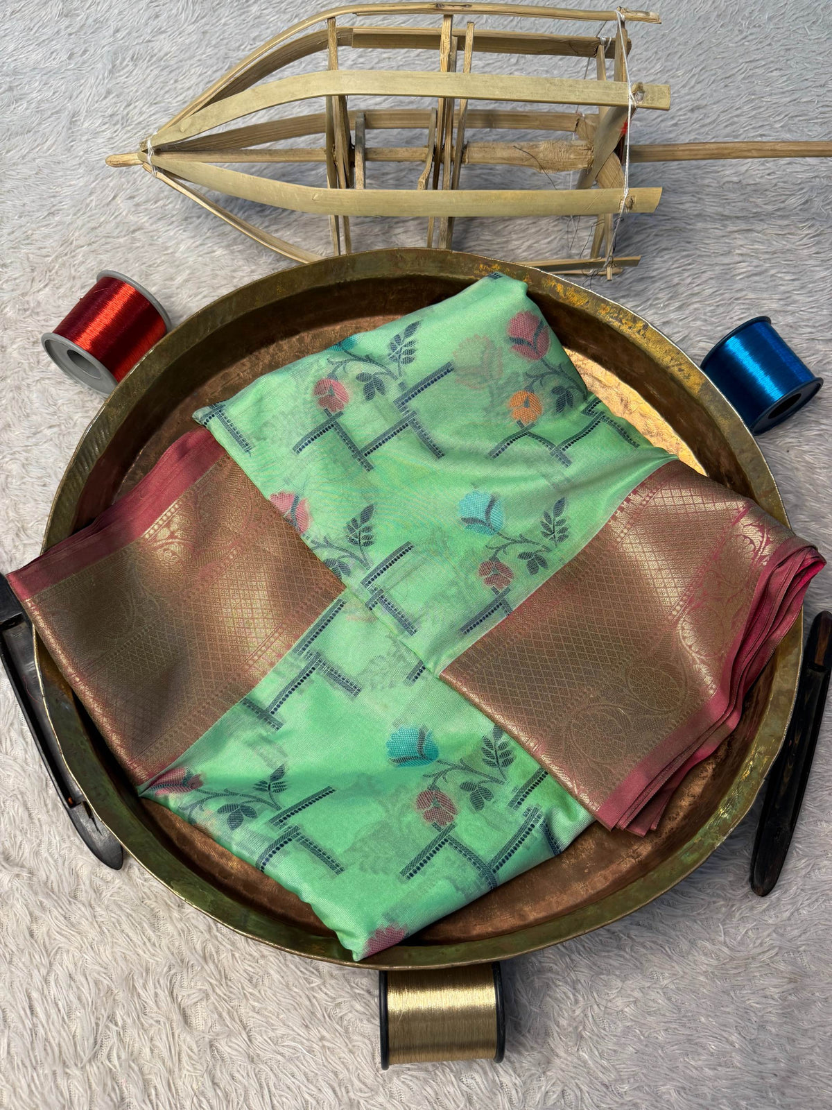 Latest Softsilk Exclusive Banarasi Saree