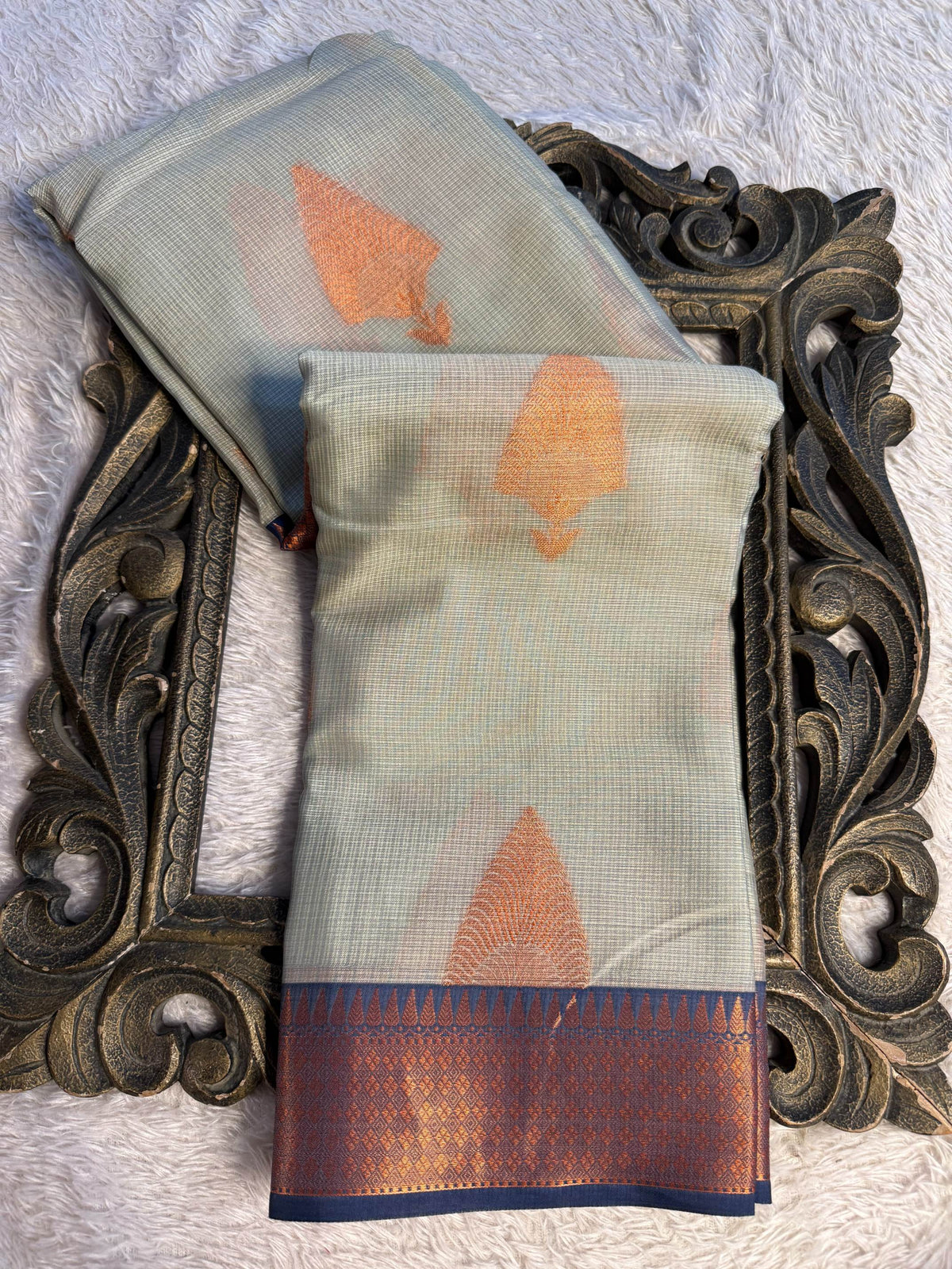 Eccentric zari weave Softsilk Banarasi Saree