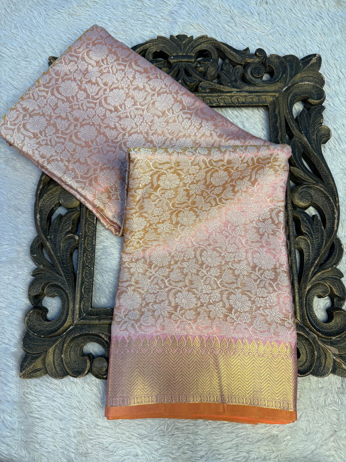 Premium Contemperory Weave Softsilk Banarasi Saree