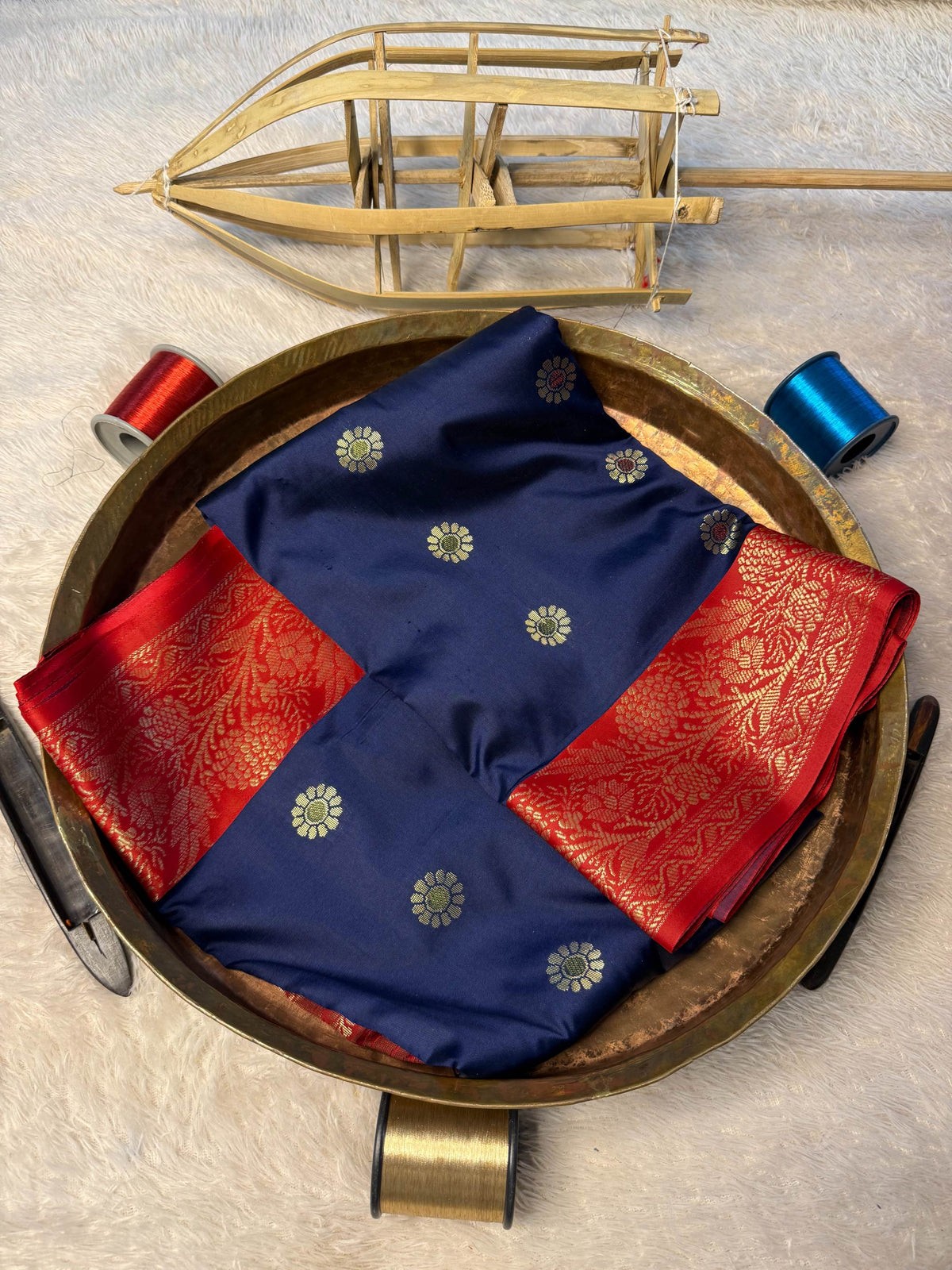 Premium Contemperory Weave Softsilk Banarasi Saree