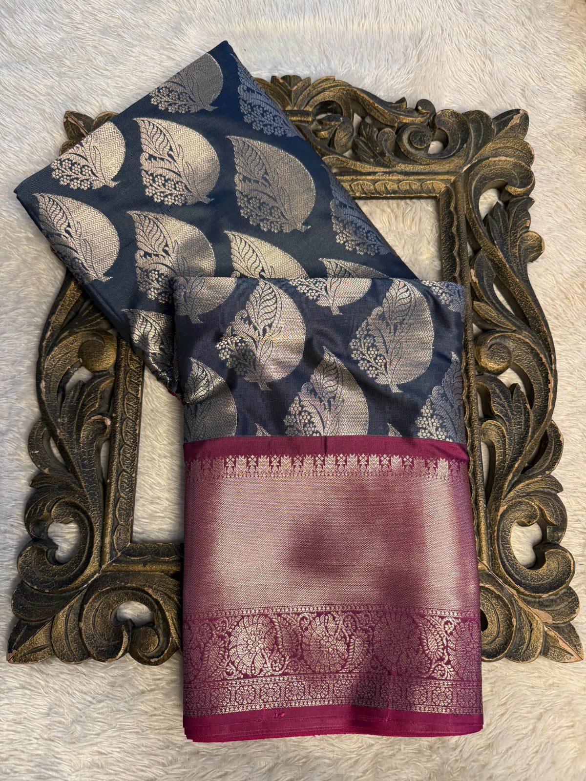 Premium Contemperory Weave Softsilk Banarasi Saree