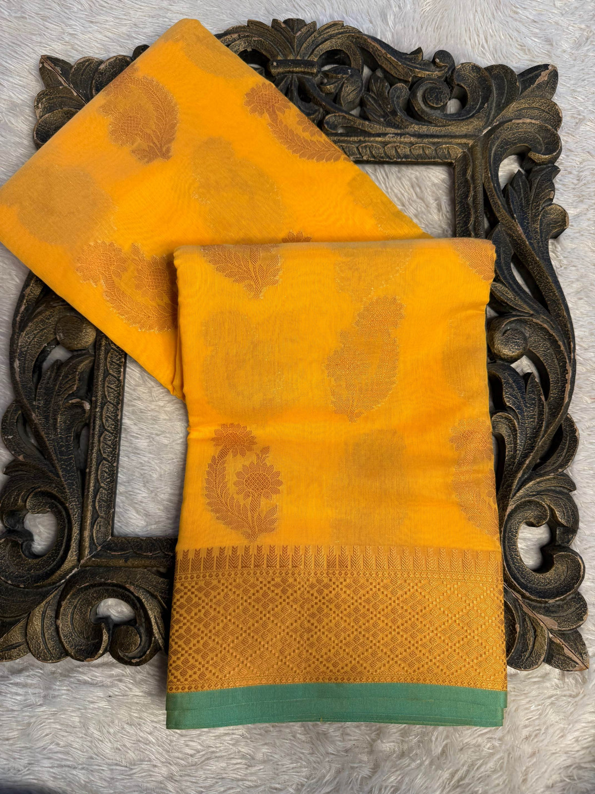 Eccentric zari weave Softsilk Banarasi Saree