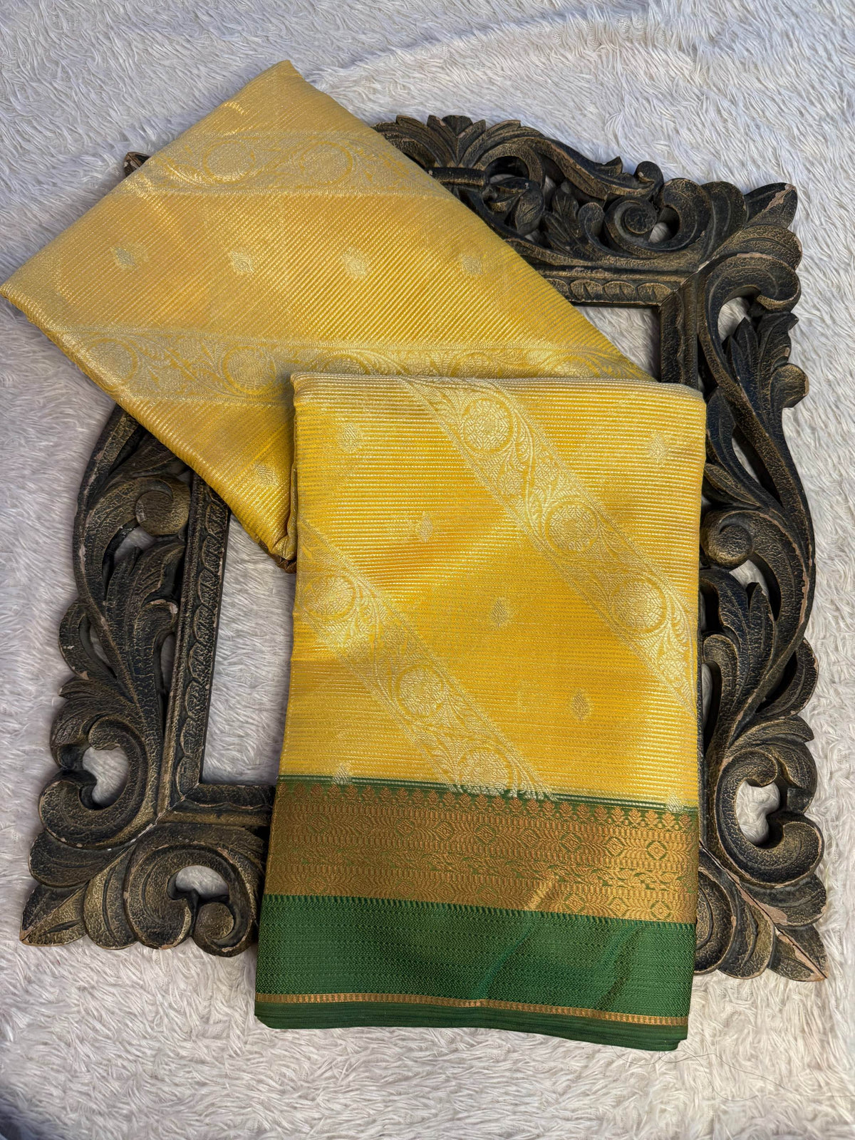 Eccentric zari weave Softsilk Banarasi Saree