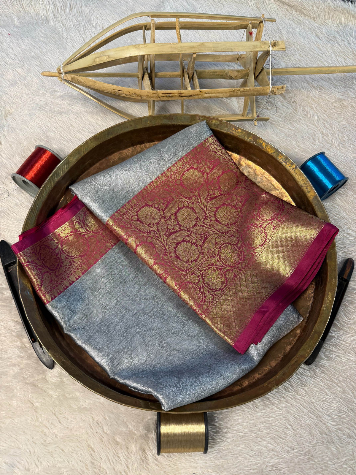 Premium Contemperory Weave Softsilk Banarasi Saree