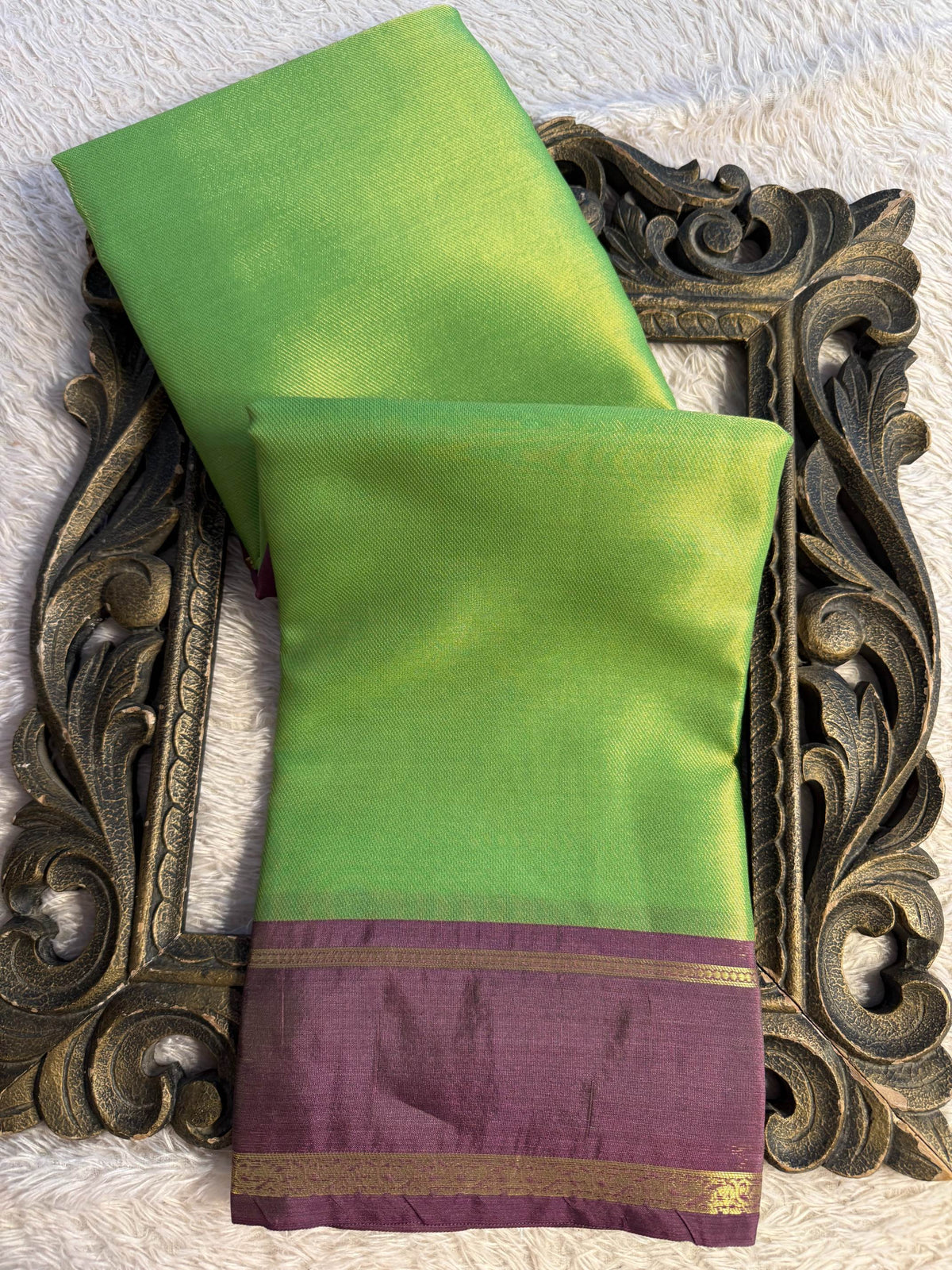 Eccentric zari weave Softsilk Banarasi Saree