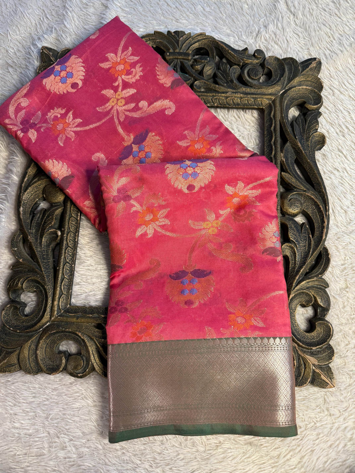 Latest Softsilk Exclusive Banarasi Saree