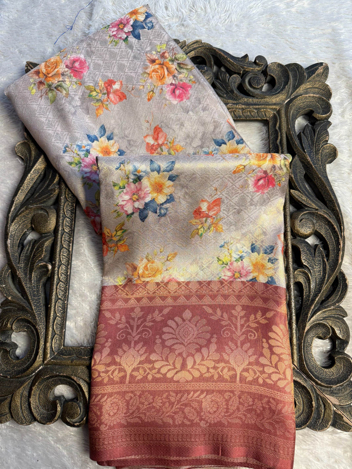 Premium Contemperory Weave Softsilk Banarasi Saree
