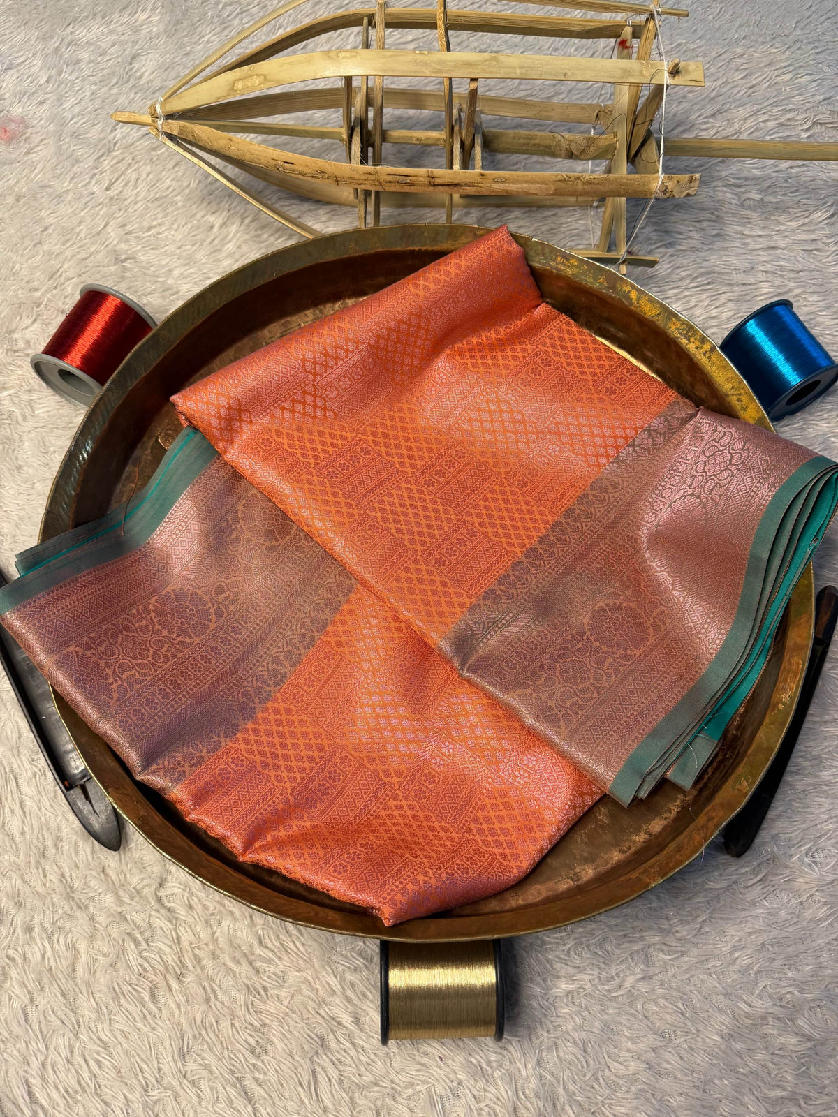 Premium Contemperory Weave Softsilk Banarasi Saree