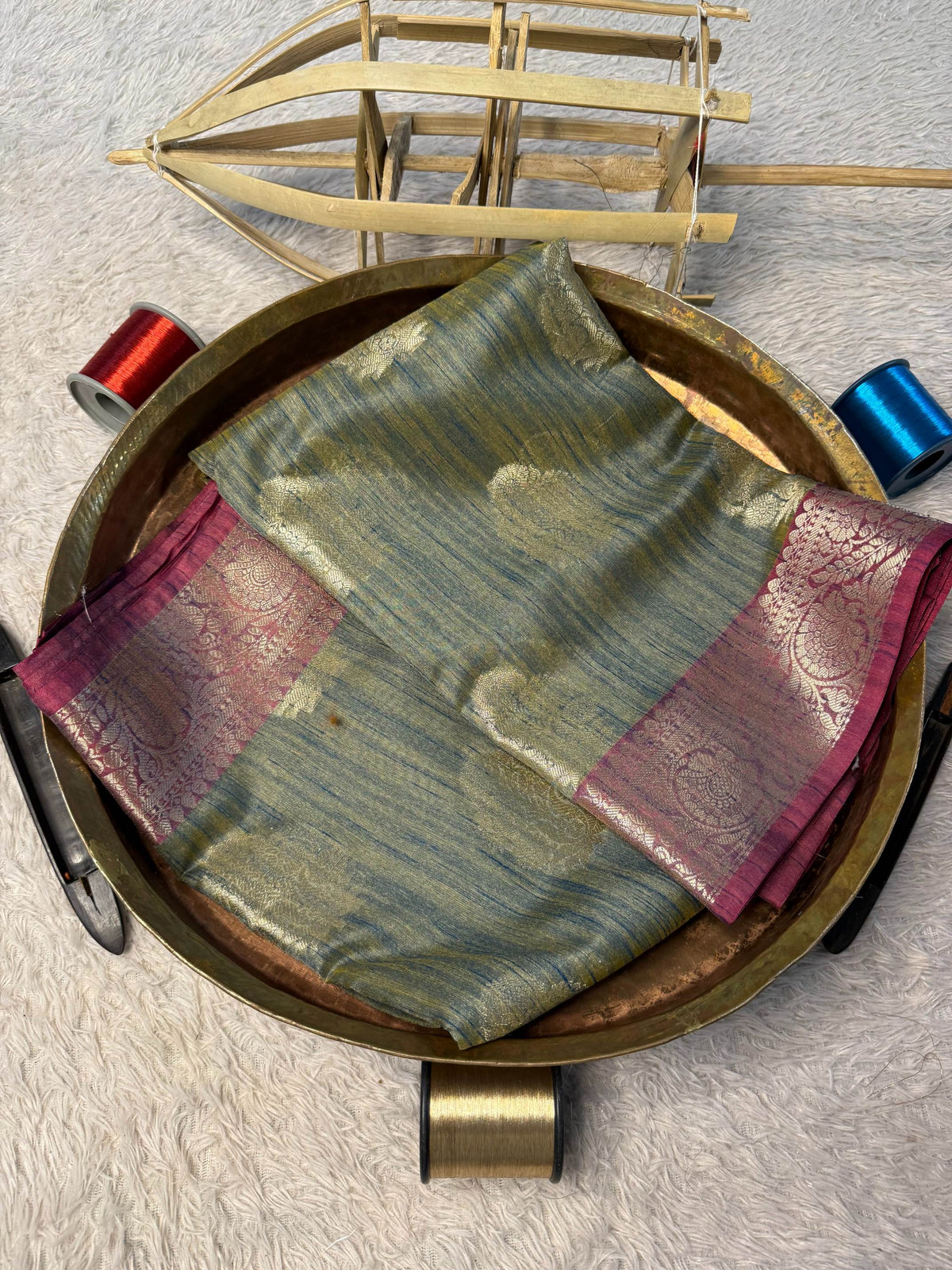 Premium Contemperory Weave Softsilk Banarasi Saree