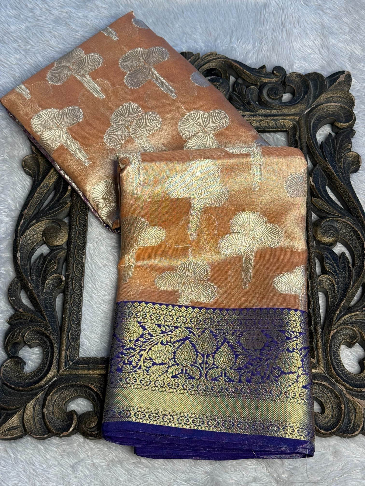 Premium Contemperory Weave Softsilk Banarasi Saree