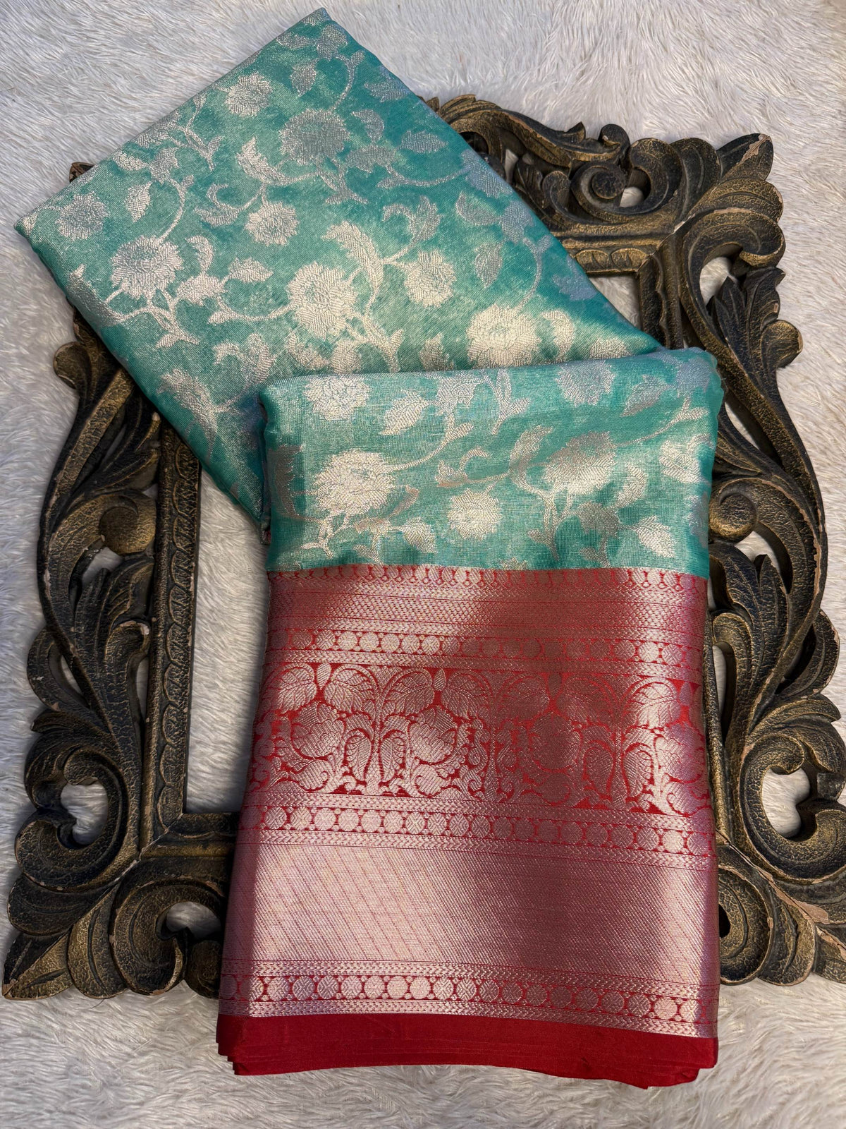 Premium Contemperory Weave Softsilk Banarasi Saree