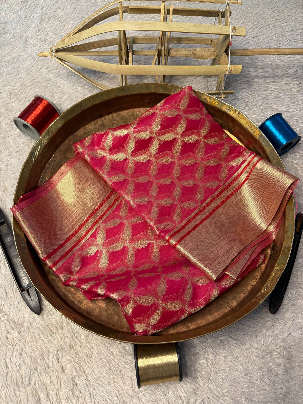 Premium Contemperory Weave Softsilk Banarasi Saree