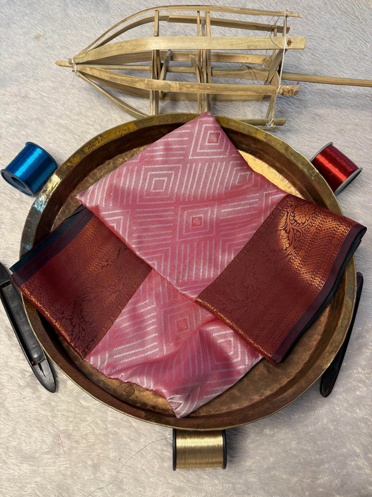 Premium Contemperory Weave Softsilk Banarasi Saree