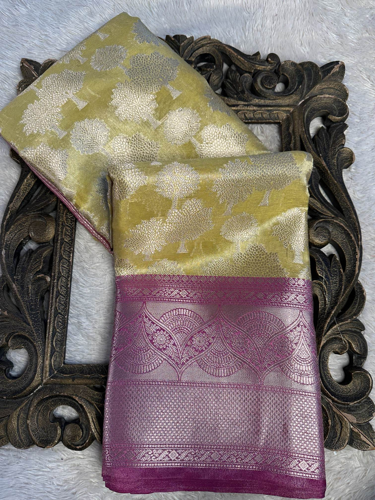 Latest Softsilk Exclusive Banarasi Saree