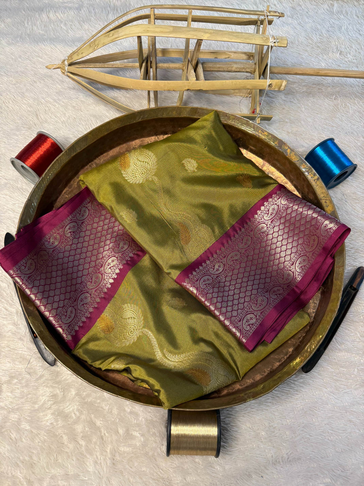 Latest Softsilk Exclusive Banarasi Saree