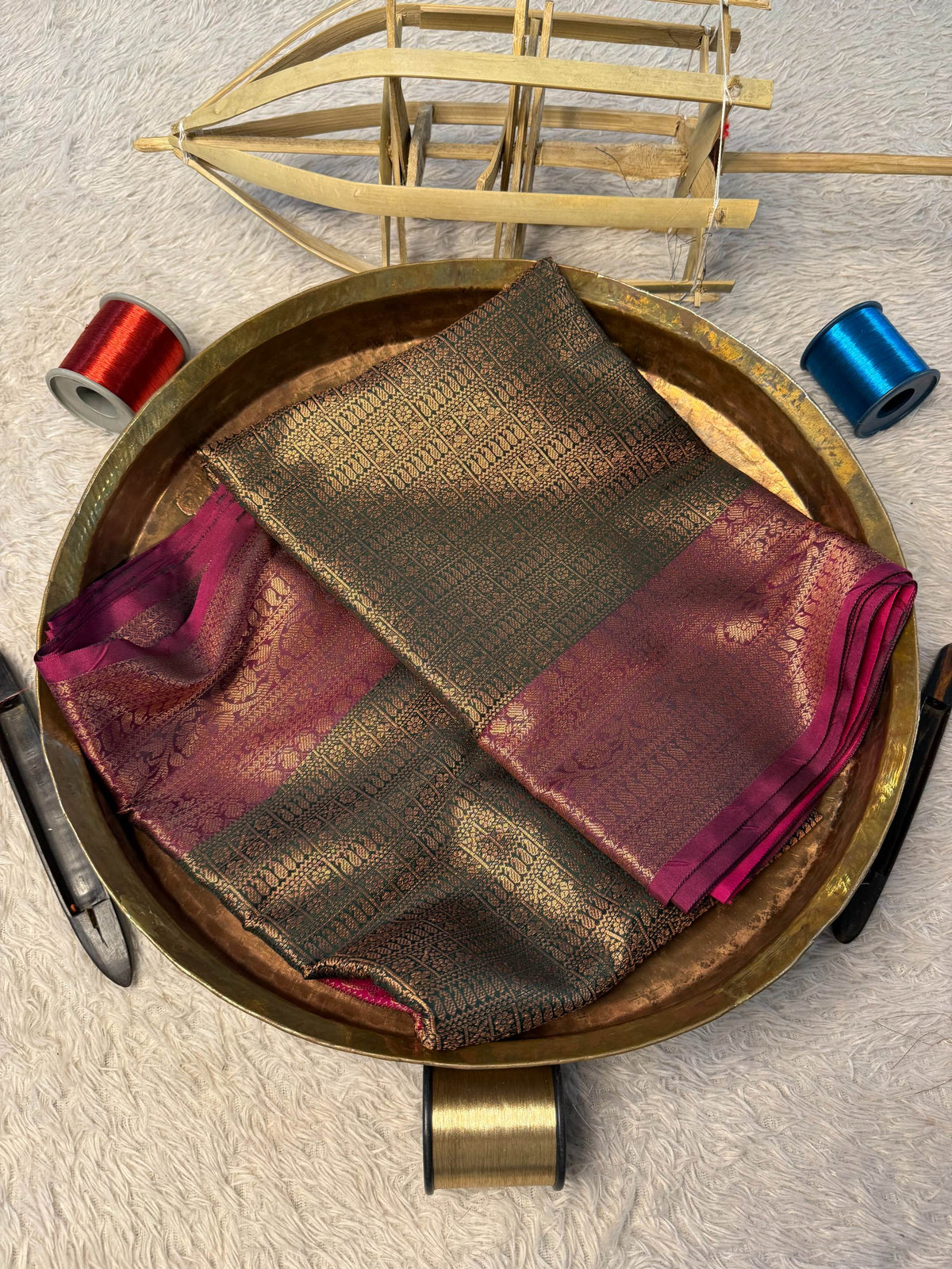 Premium Contemperory Weave Softsilk Banarasi Saree