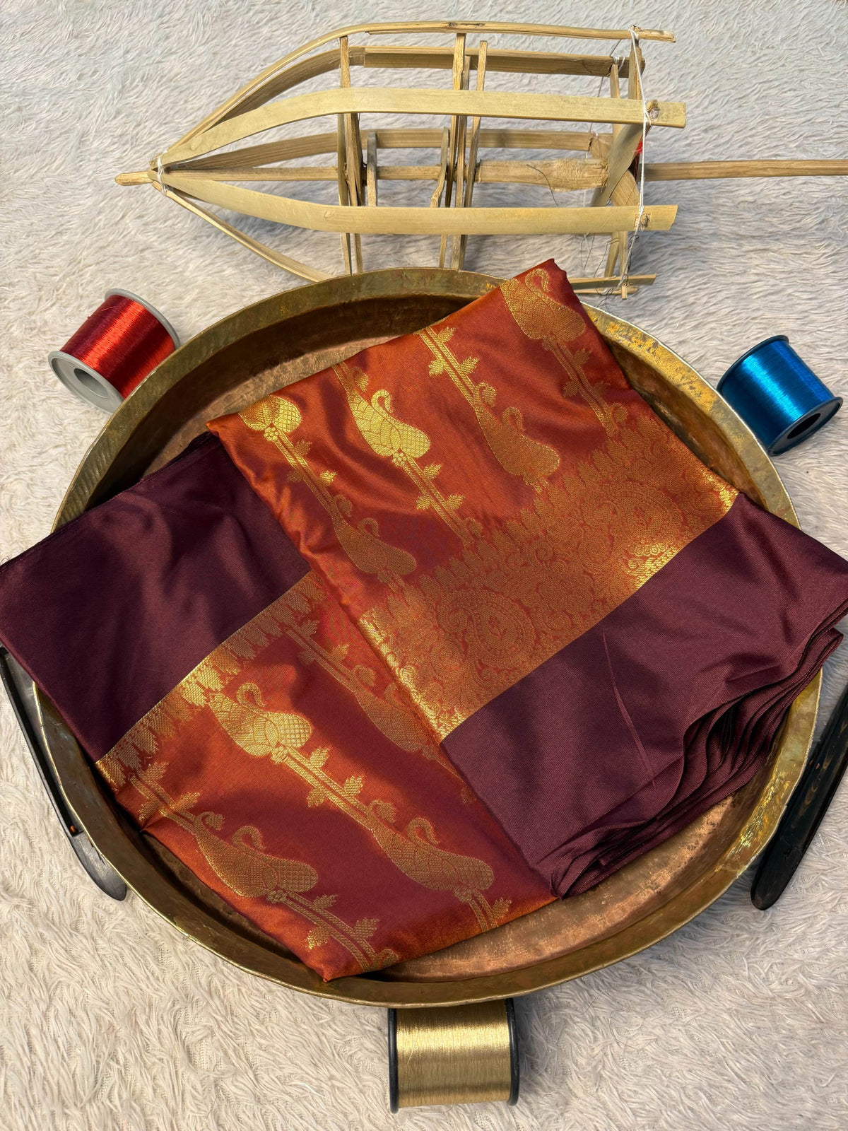 Premium Contemperory Weave Softsilk Banarasi Saree