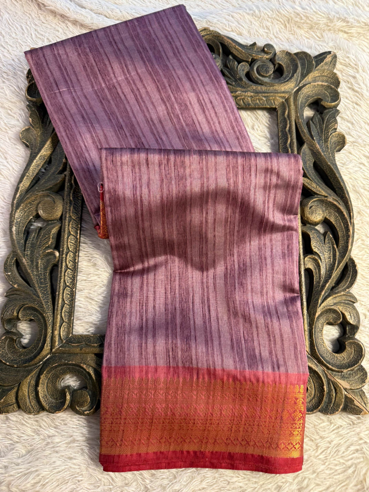 Eccentric zari weave Softsilk Banarasi Saree