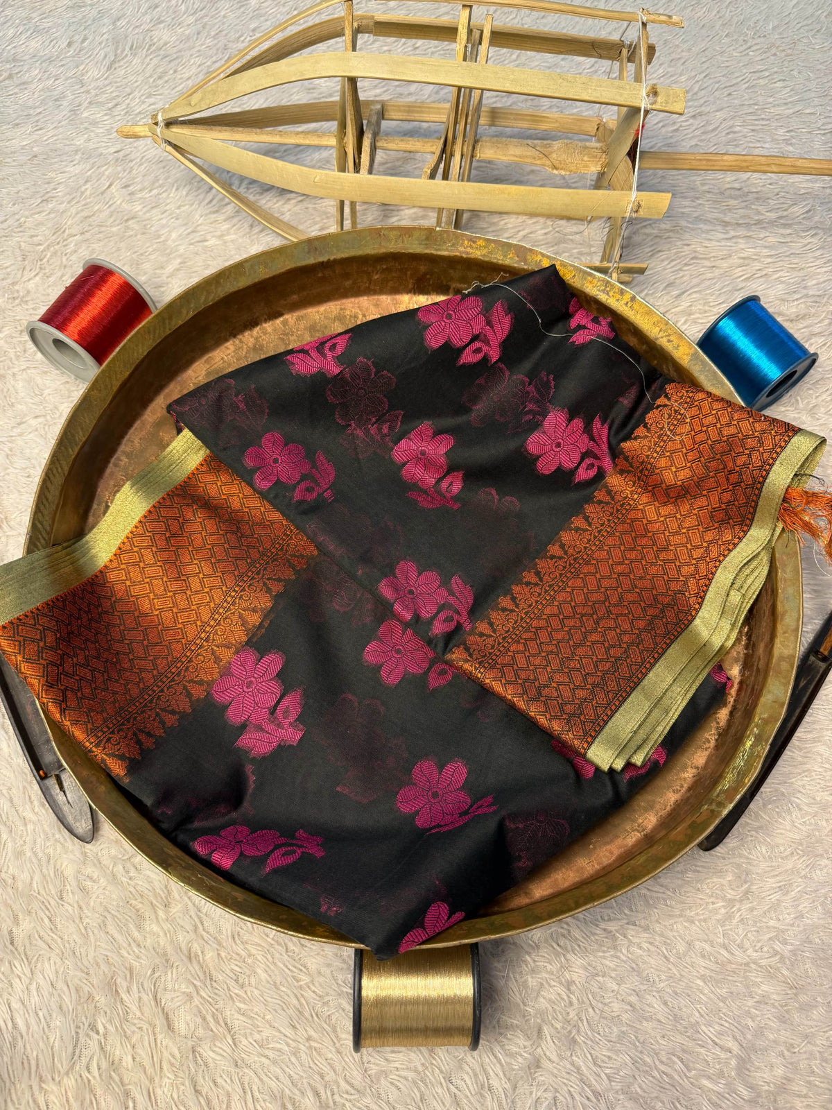 Premium Contemperory Weave Softsilk Banarasi Saree