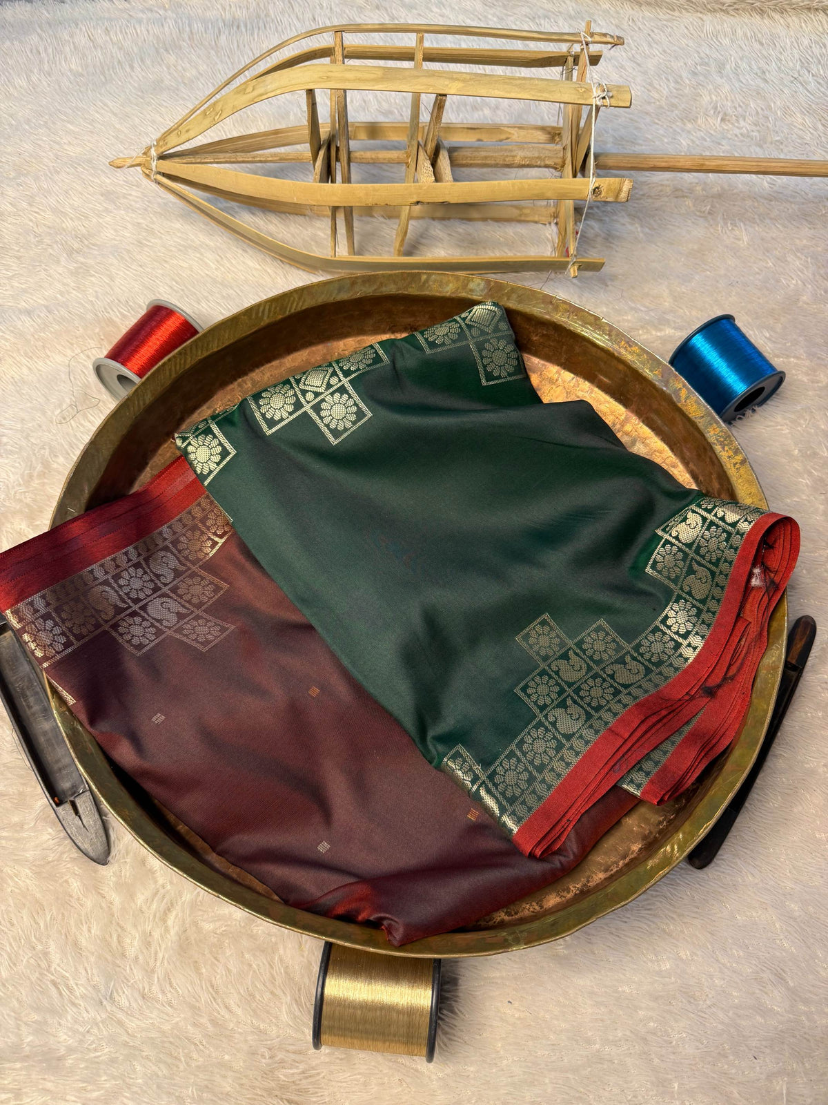 Premium Contemperory Weave Softsilk Banarasi Saree