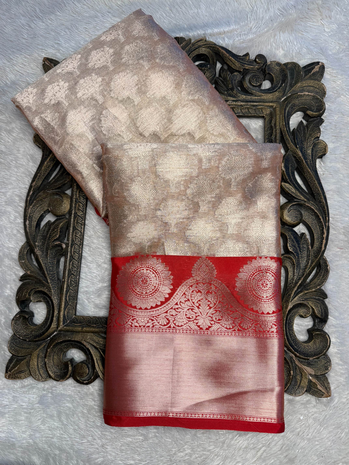 Premium Contemperory Weave Softsilk Banarasi Saree
