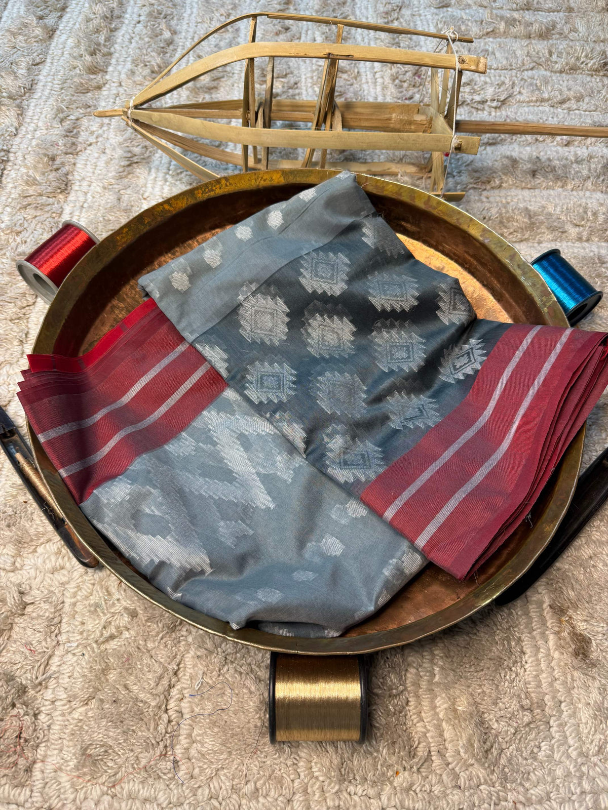 Eccentric zari weave Softsilk Banarasi Saree