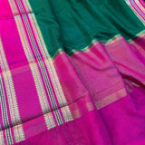 Green Colour Shade Warm Silk Saree