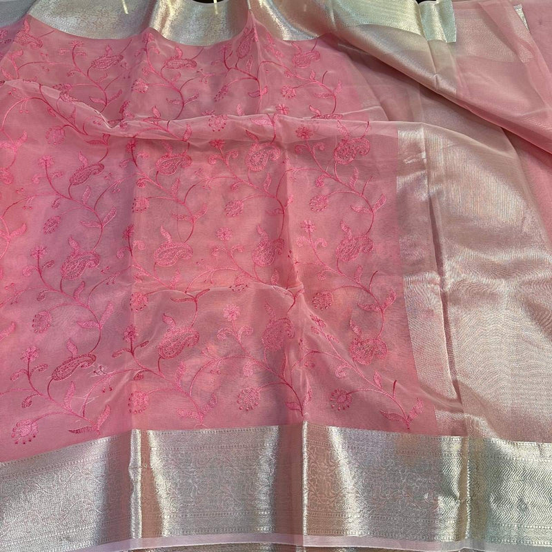 Organza Banarasi Saree