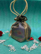 Stunning Gray Colour Banarasi Potli Bags