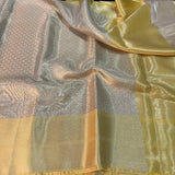 Janhvi Kapoor Inspired Soft Kanchipuram Tissue Silk