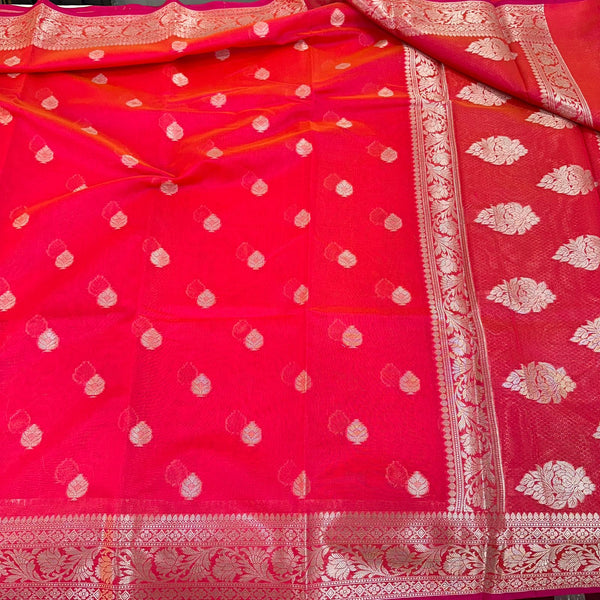 Soft Silk Khaddi Buti Saree