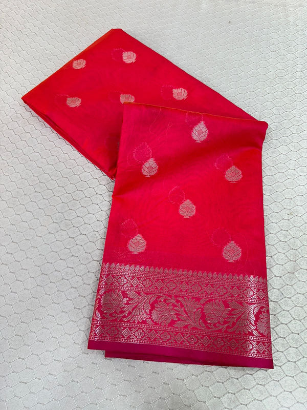 Soft Silk Khaddi Buti Saree