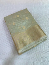 Water Gold Khaddi Booti Banarasi Saree