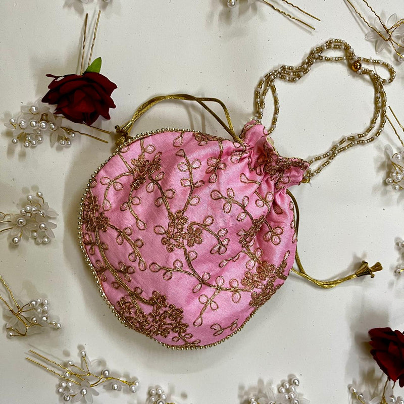 Embroidered Women's Potli Bags